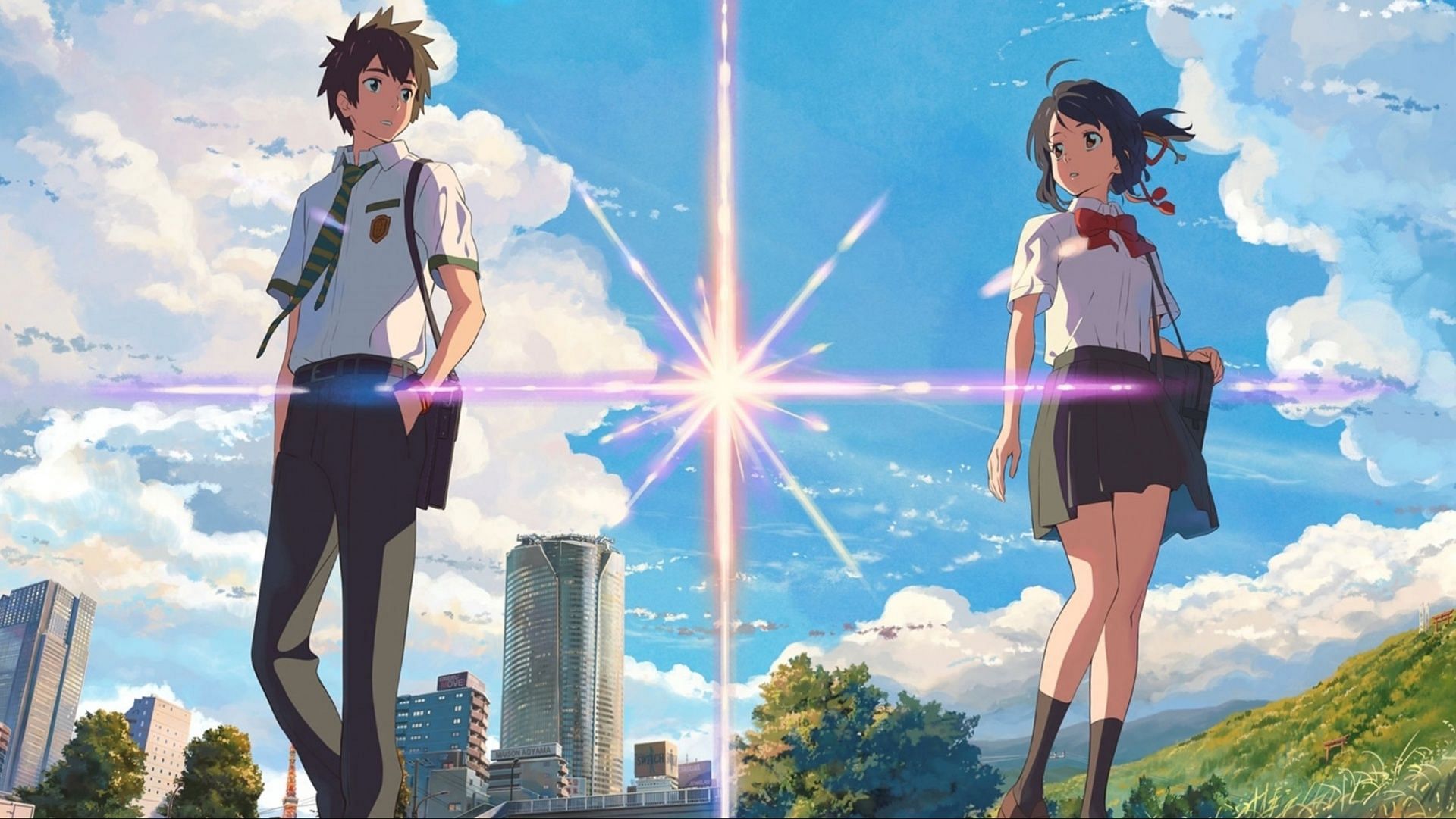 Your Name is another impactful anime that leaves a lasting impression (Image via CoMix Wave Films)